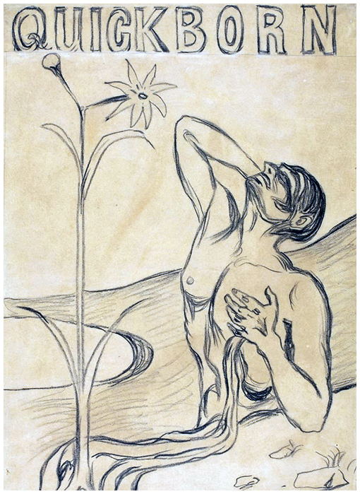 Flor del dolor de edvard munch